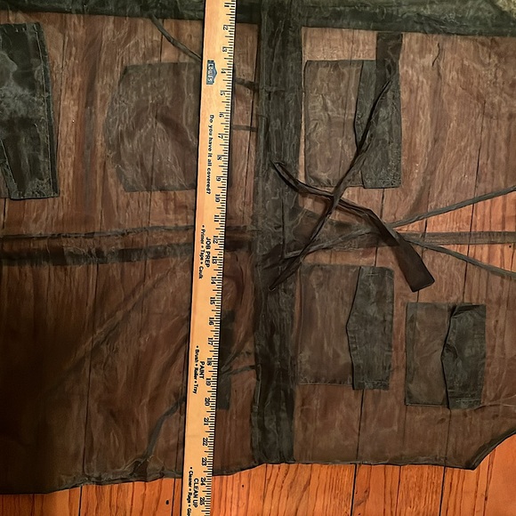 Zara Green Organza Dress XXL - Picture 7 of 8